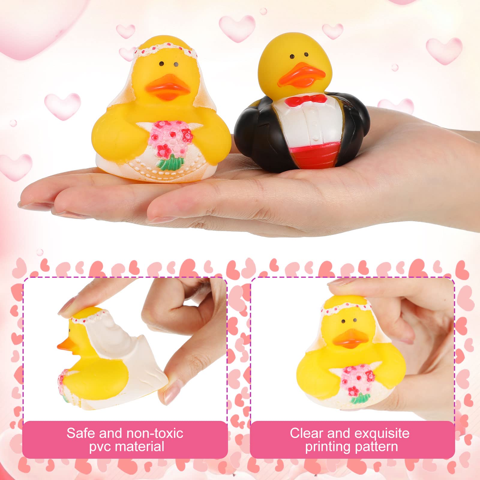24/48 Pcs Wedding Rubber Ducks - Rubber Duck Bath recensione e prezzo