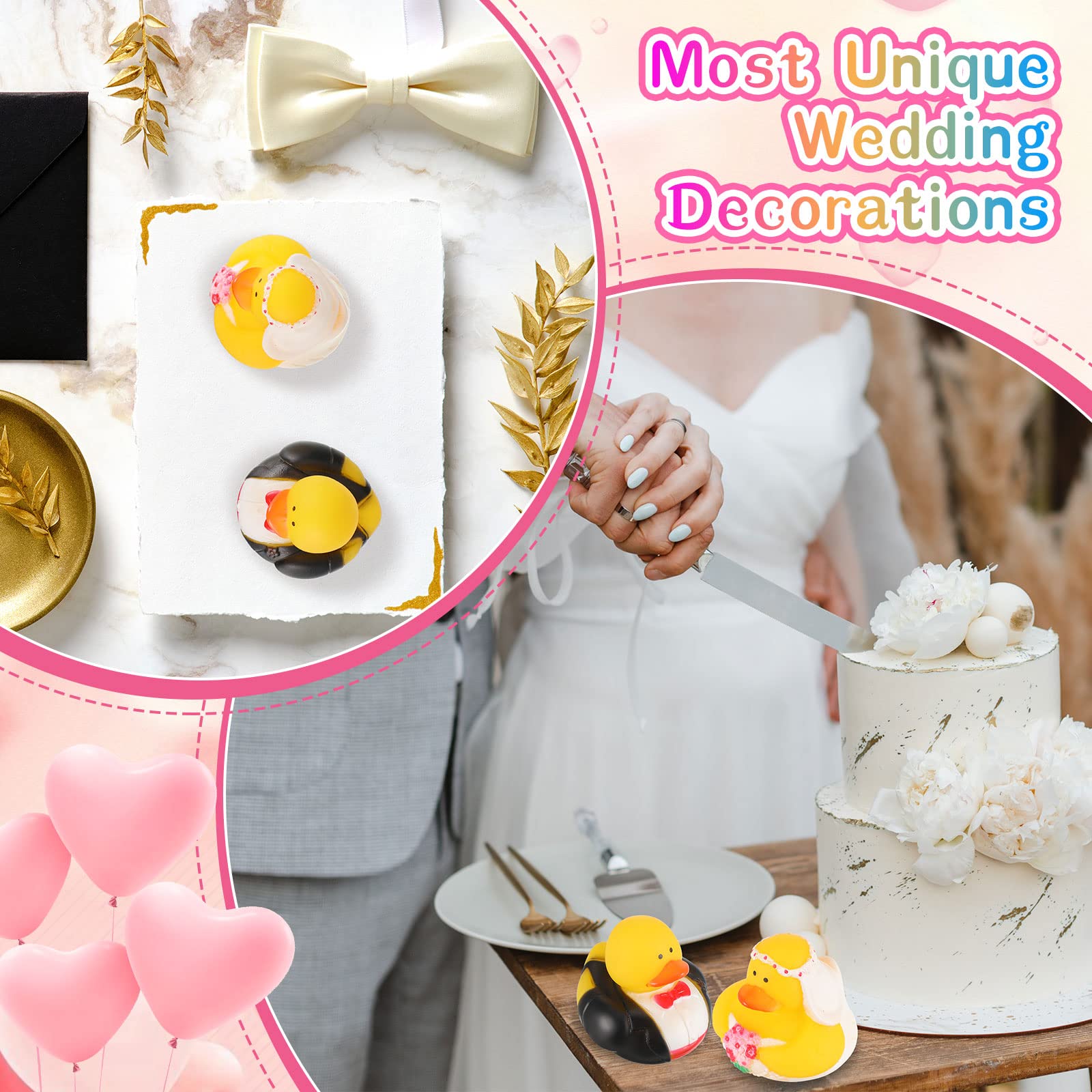 24/48 Pcs Wedding Rubber Ducks - Rubber Duck Bath recensione e prezzo