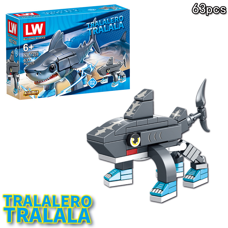 Anime Italian Brainrot Tralale - Kids Toys Box recensione e prezzo