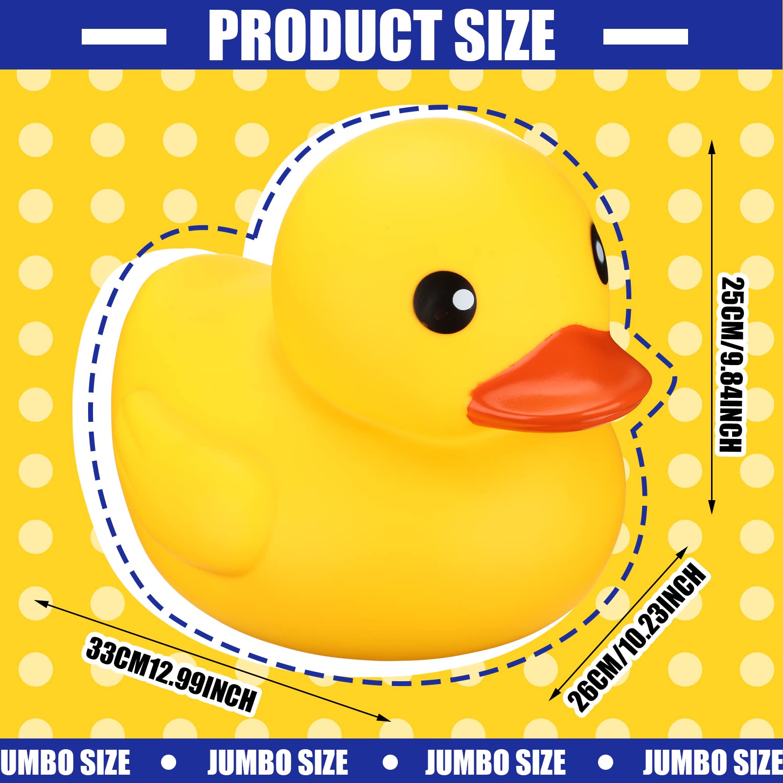 Rubber Duck Giant Ducks Large  - Rubber Duck Bath recensione e prezzo
