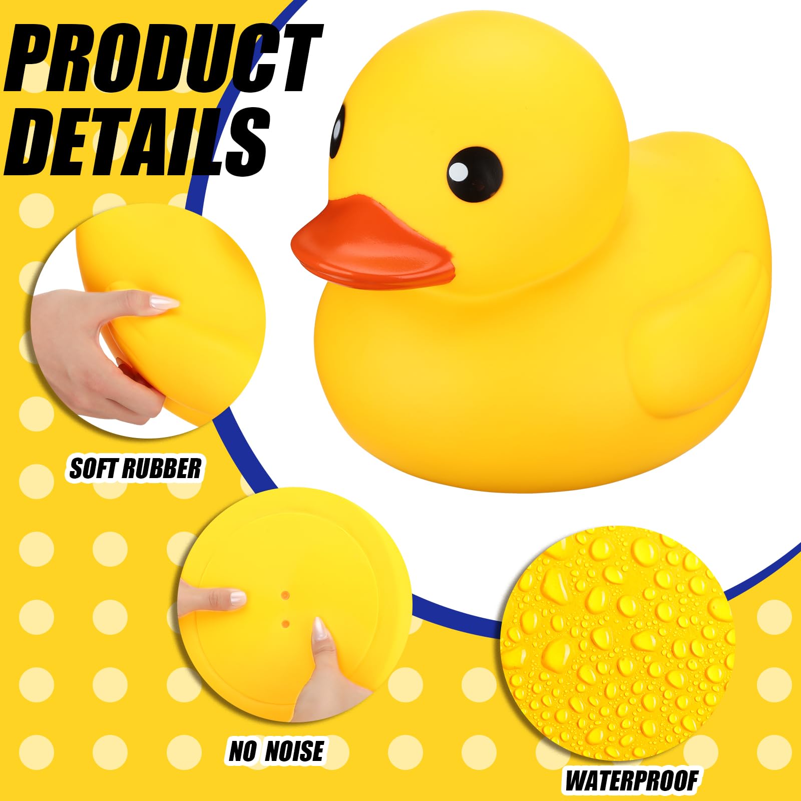 Rubber Duck Giant Ducks Large  - Rubber Duck Bath recensione e prezzo