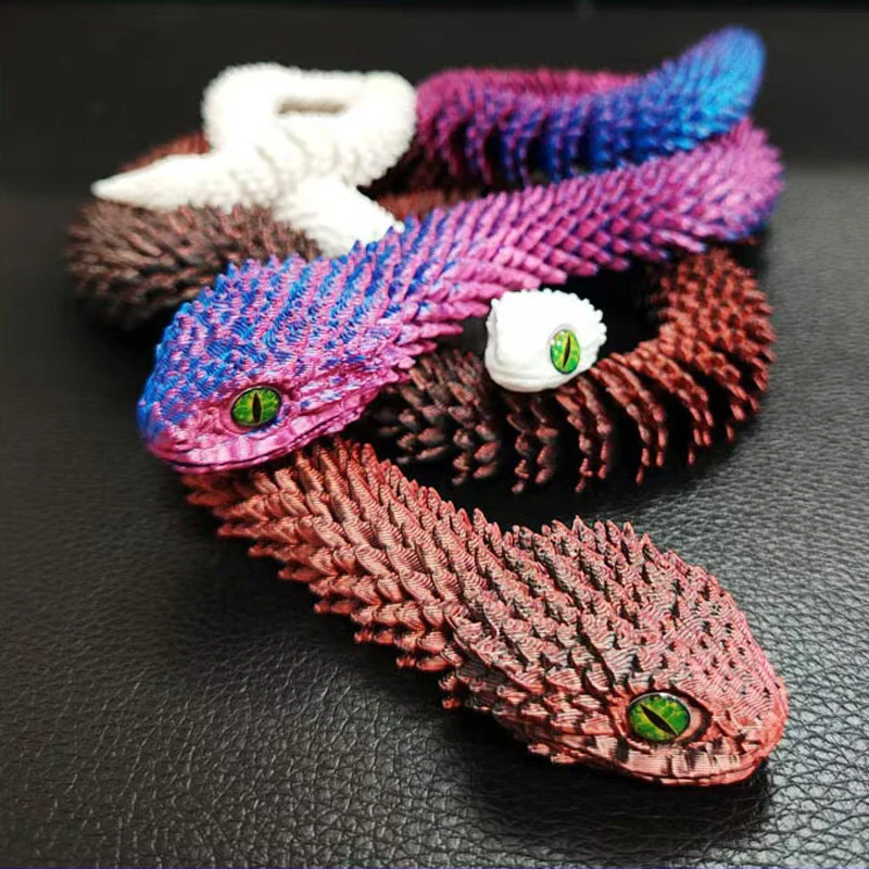 3D Printed Snake Movable Joint - Kids Toys Xmas recensione e prezzo