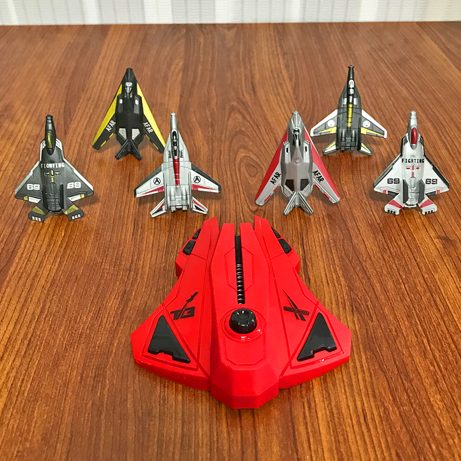 6pcs Fighter Plane Red Launche - Kids Toys Xmas recensione e prezzo