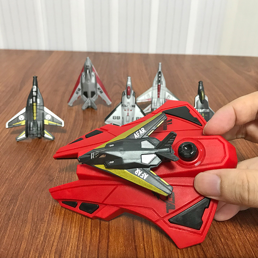 6pcs Fighter Plane Red Launche - Kids Toys Xmas recensione e prezzo