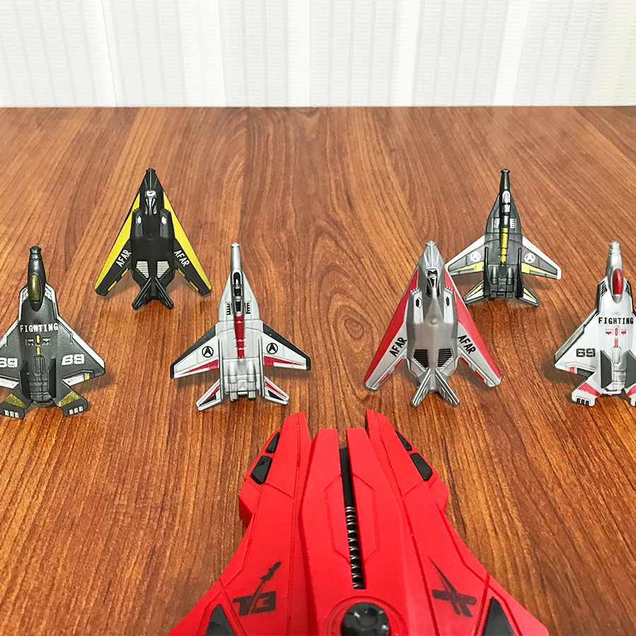 6pcs Fighter Plane Red Launche - Kids Toys Xmas recensione e prezzo
