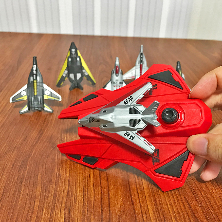6pcs Fighter Plane Red Launche - Kids Toys Xmas recensione e prezzo