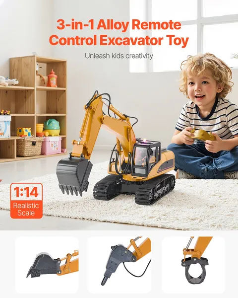 Remote Control Excavator Toy 1 - Kids Toys Channel recensione e prezzo