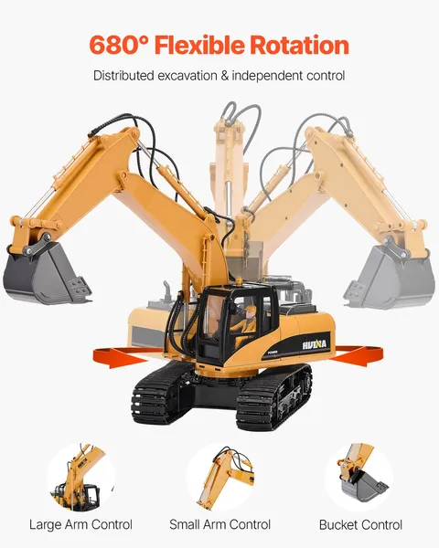 Remote Control Excavator Toy 1 - Kids Toys Channel recensione e prezzo