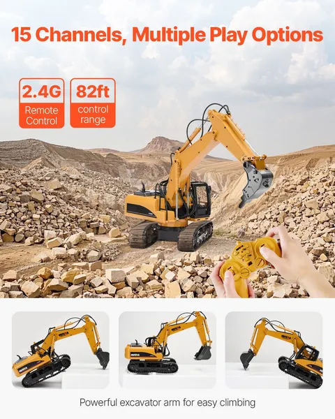 Remote Control Excavator Toy 1 - Kids Toys Channel recensione e prezzo