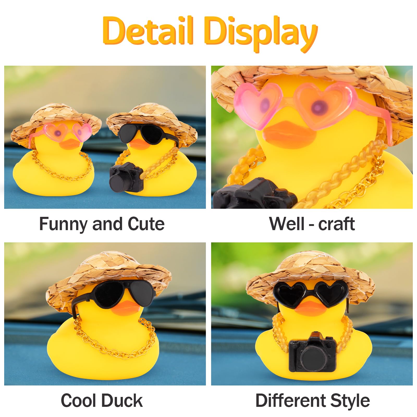 10-100pcs Car Decorations Rubb - Rubber Duck Bath recensione e prezzo