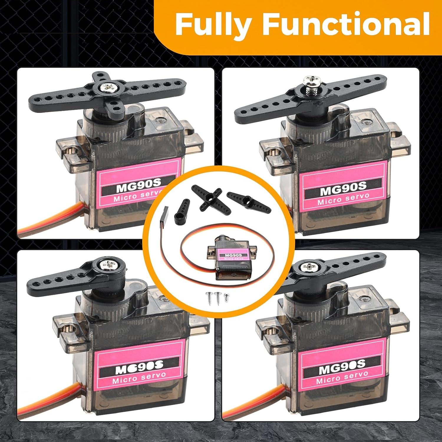 4pcs Micro Servo Metal Gear 90 - Rc Helicopter Mini recensione e prezzo