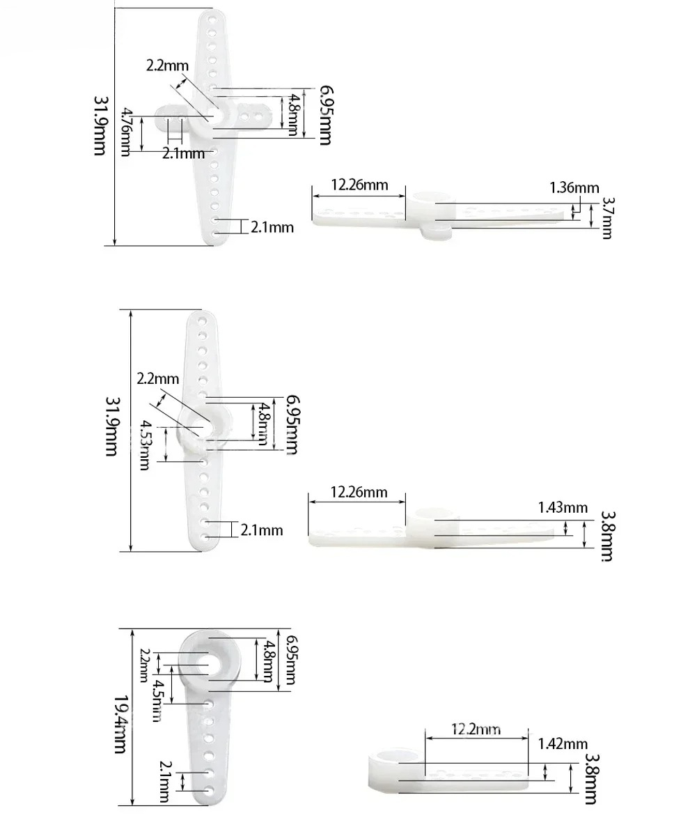 4PCS 9g SG92R Micro Servo Plas - Rc Helicopter Mini recensione e prezzo