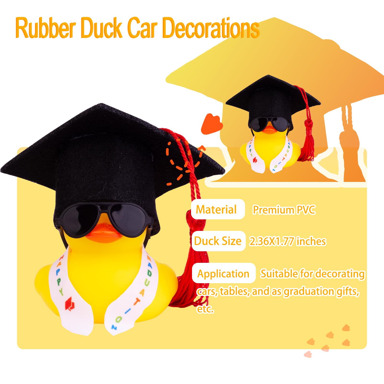 Graduation Rubber Duck,Car Duc - Rubber Duck Bath recensione e prezzo