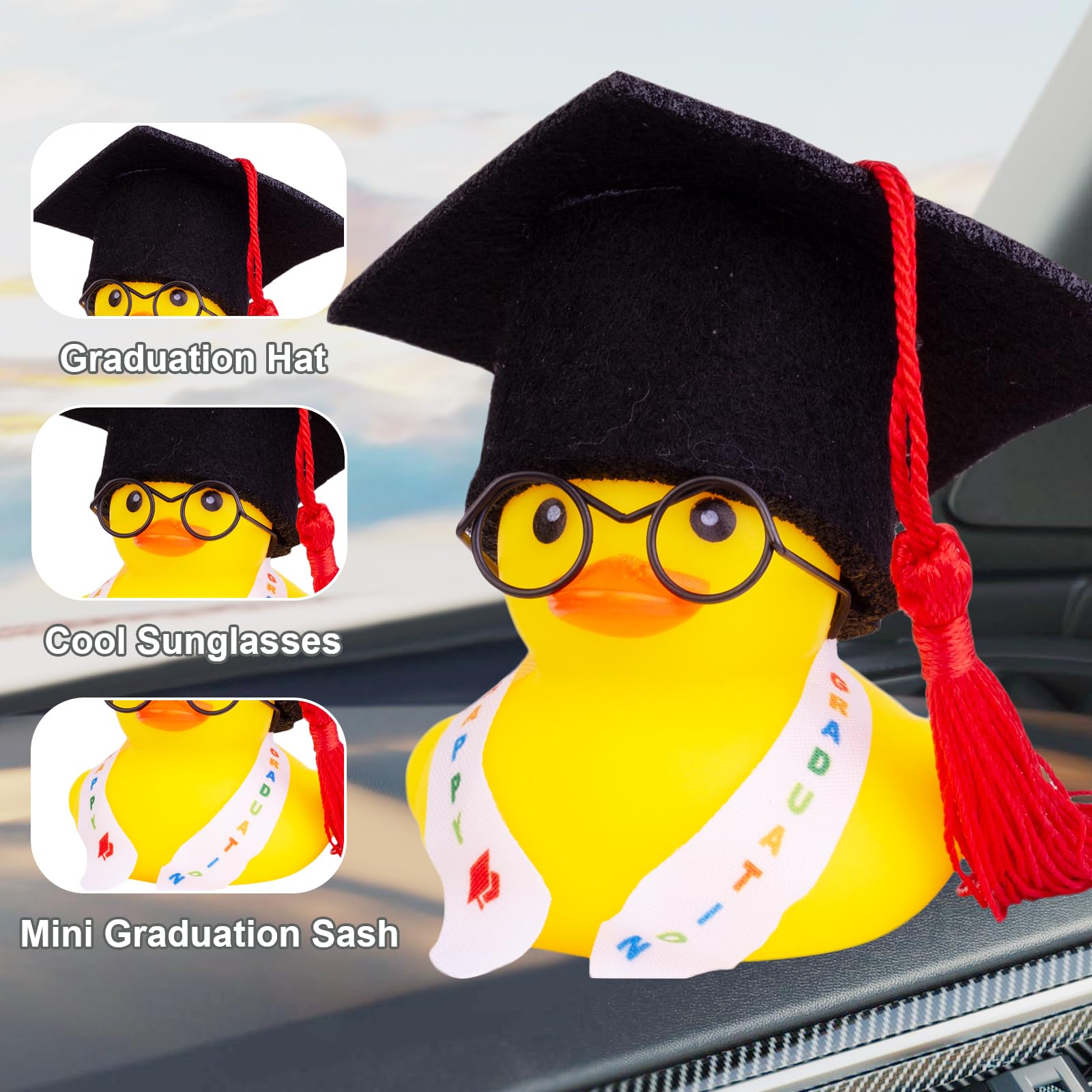 Graduation Rubber Duck,Car Duc - Rubber Duck Bath recensione e prezzo