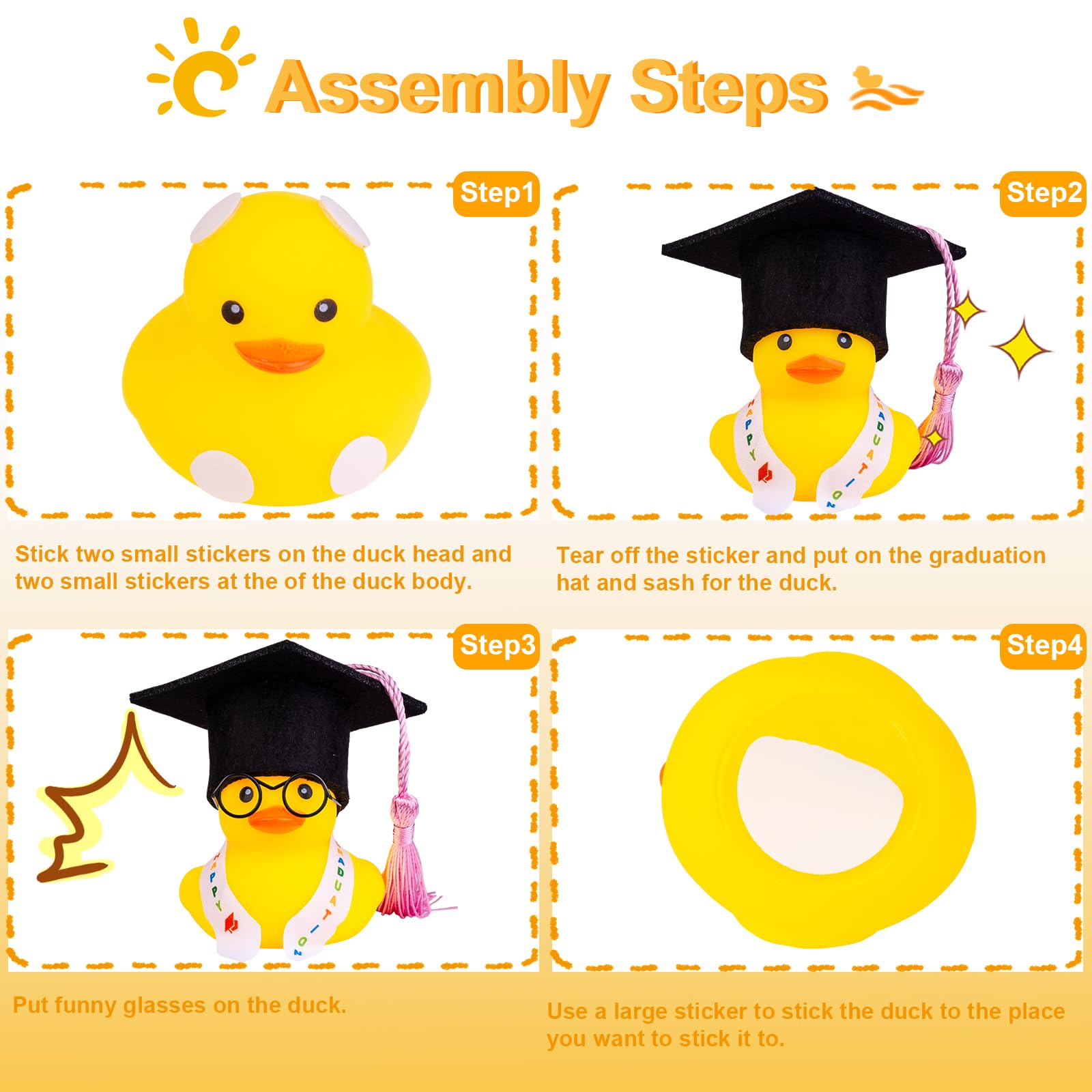 Graduation Rubber Duck,Car Duc - Rubber Duck Bath recensione e prezzo