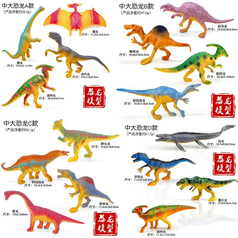 Simulation PVC Jurassic Dinosa - Kids Toys Xmas recensione e prezzo