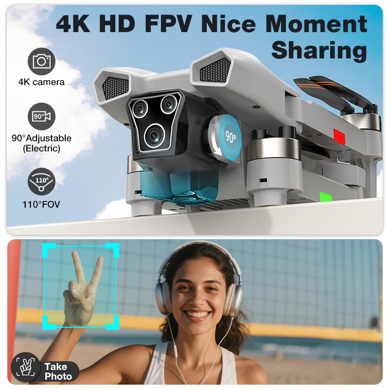 2026 Hot L017 Pro Drone Brushl - Kids Toys Helicopter recensione e prezzo