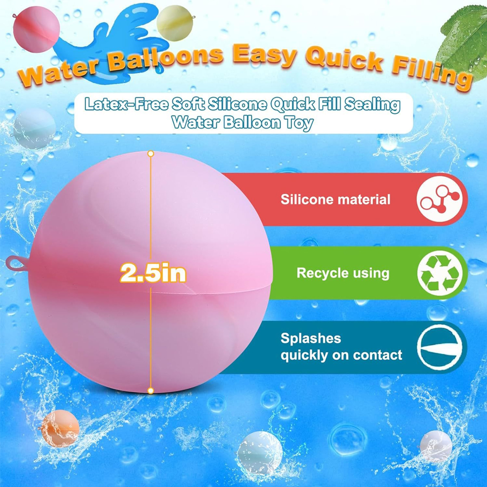 Reusable Magnetic Water Balloo - Water Balloon Set recensione e prezzo
