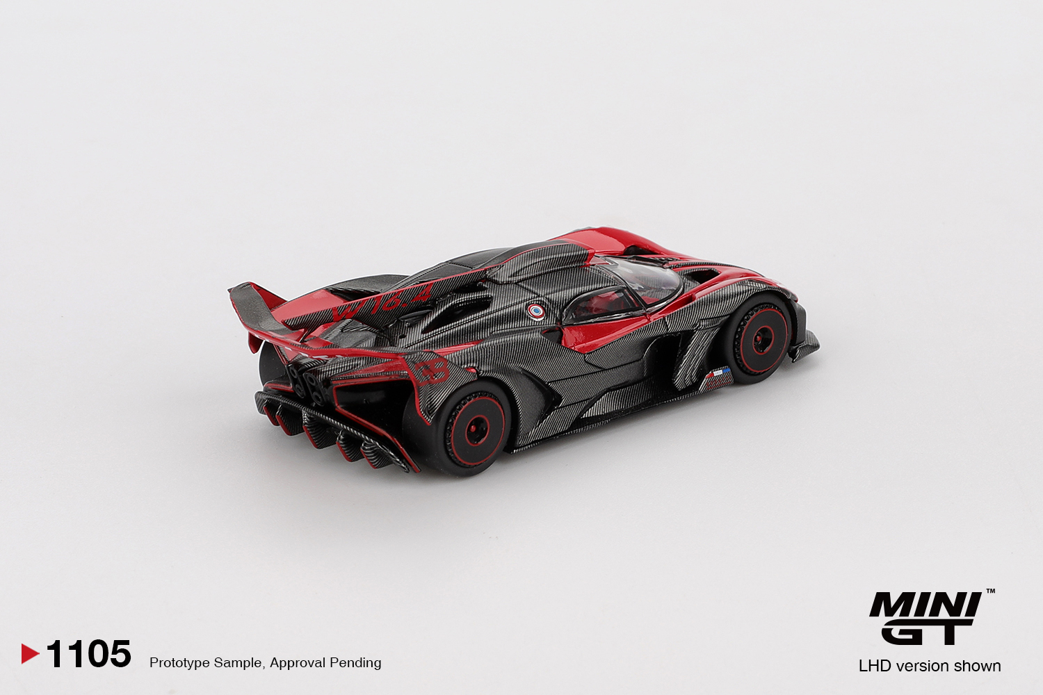 MINIGT 1/64 Bugatti Bolide Red - Kids Y Toys recensione e prezzo