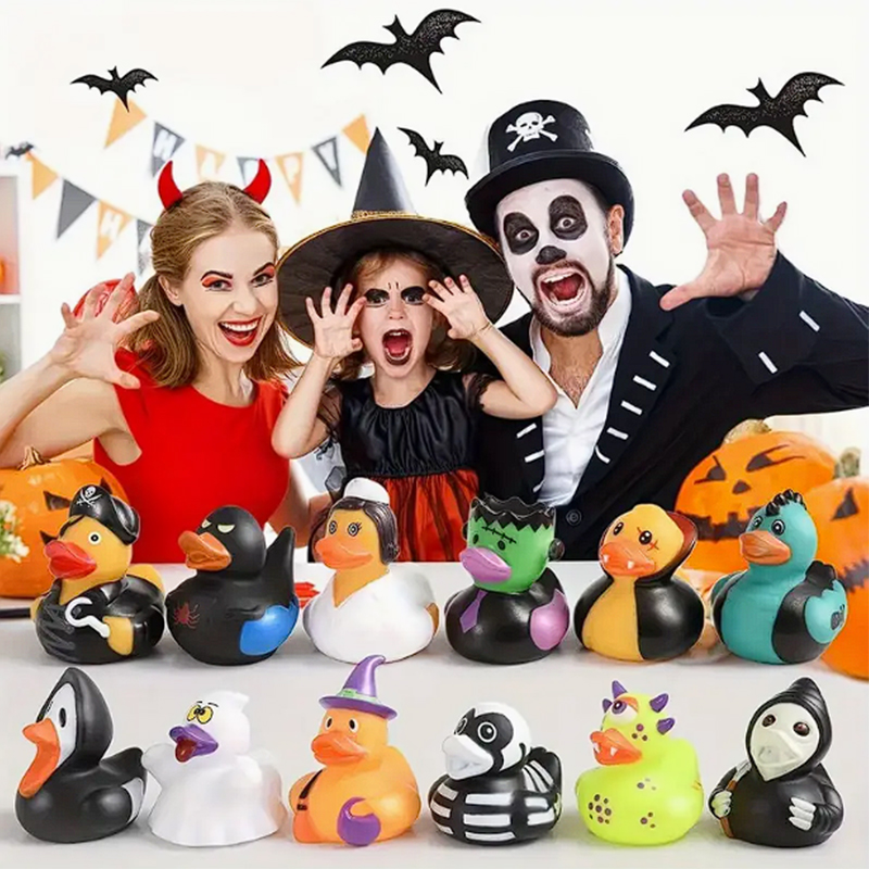 4PCS Halloween Rubber Ducks, 2 - Rubber Duck Bath recensione e prezzo
