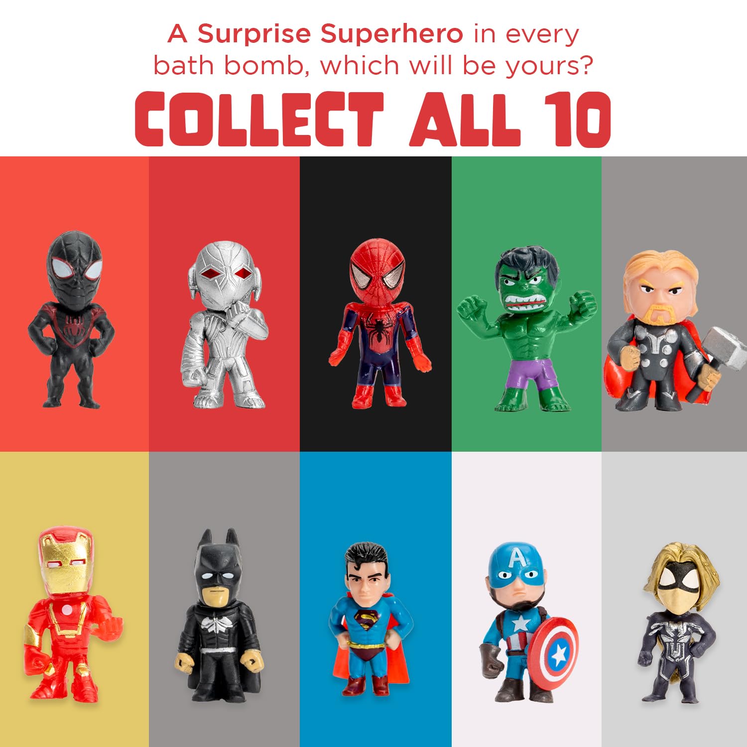 Superhero Bath Bombs for Kids  - Kids Toys Made In Usa recensione e prezzo